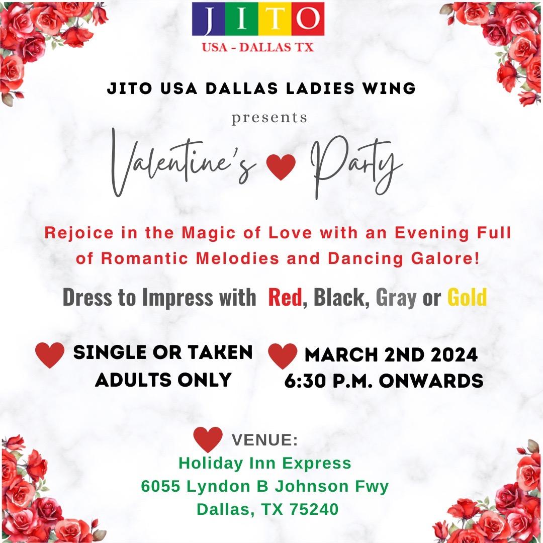 JITO USA Dallas - Valentine's Party