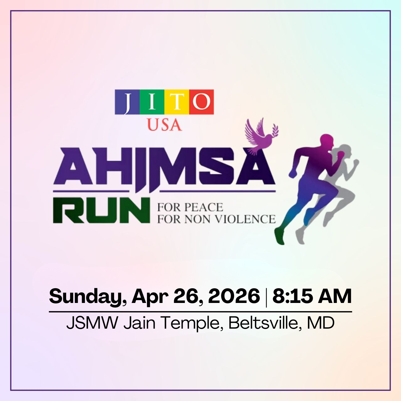 JITO DC AHIMSA Walk-Run