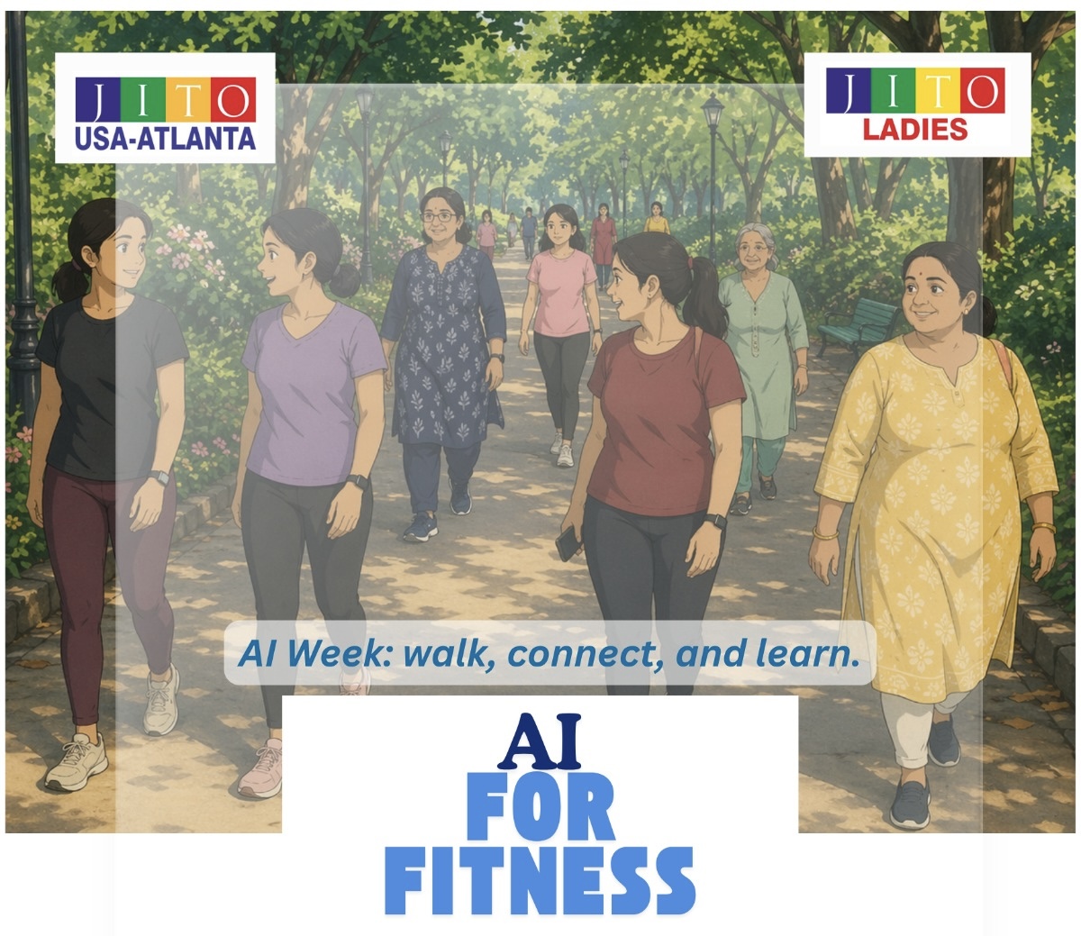 AI for fitness  (Ladies Only Walk)