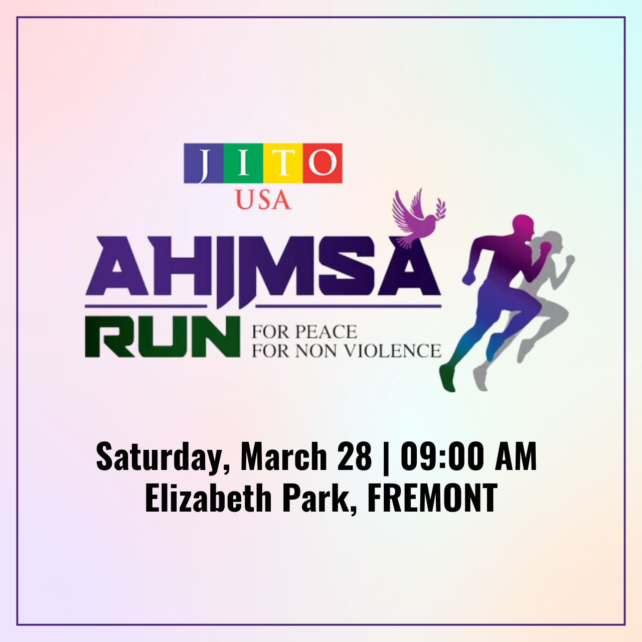 JITO USA AHIMSA Walk-Run
