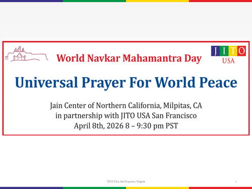 JITO USA San Francisco - World Navkar Mahamantra Day 2026