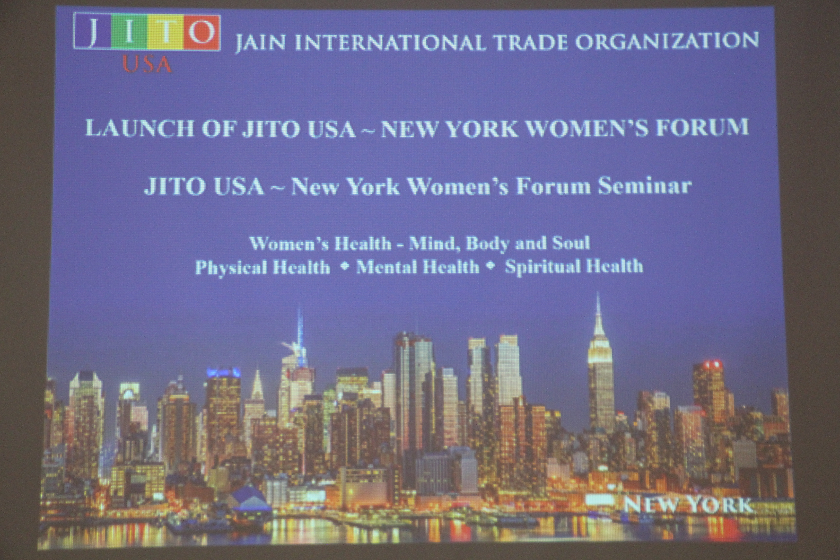 JITO USA New York Women's Forum